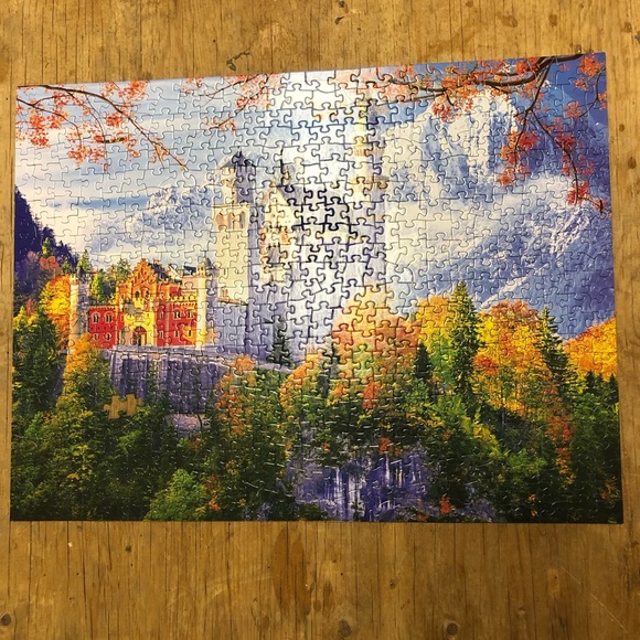Kodak German Castle 550 piece Puzzle - 1 piece missing - Picture 10 of 10